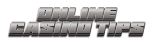 OnlineCasinoTips.net logo that leads to simple guides and tips about online casinos